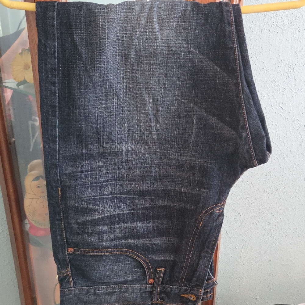 American Eagle Outfitters Dark Blue Straight Jeans